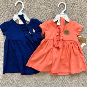 Baby girl dresses - Brand New, six pieces total